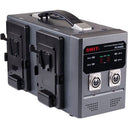 Caricabatterie simultaneo rapido SWIT PC-P430S 4 canali x 3A con uscita CC 2-XLR, montaggio a V