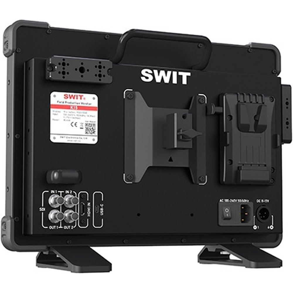 SWIT K15 Monitor sottile professionale HDR FHD da 15,4" con custodia per il trasporto