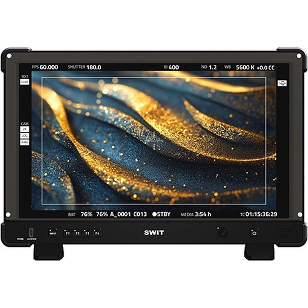 Monitor sottile professionale HDR FHD SWIT K21 da 21,5" con flight custodia