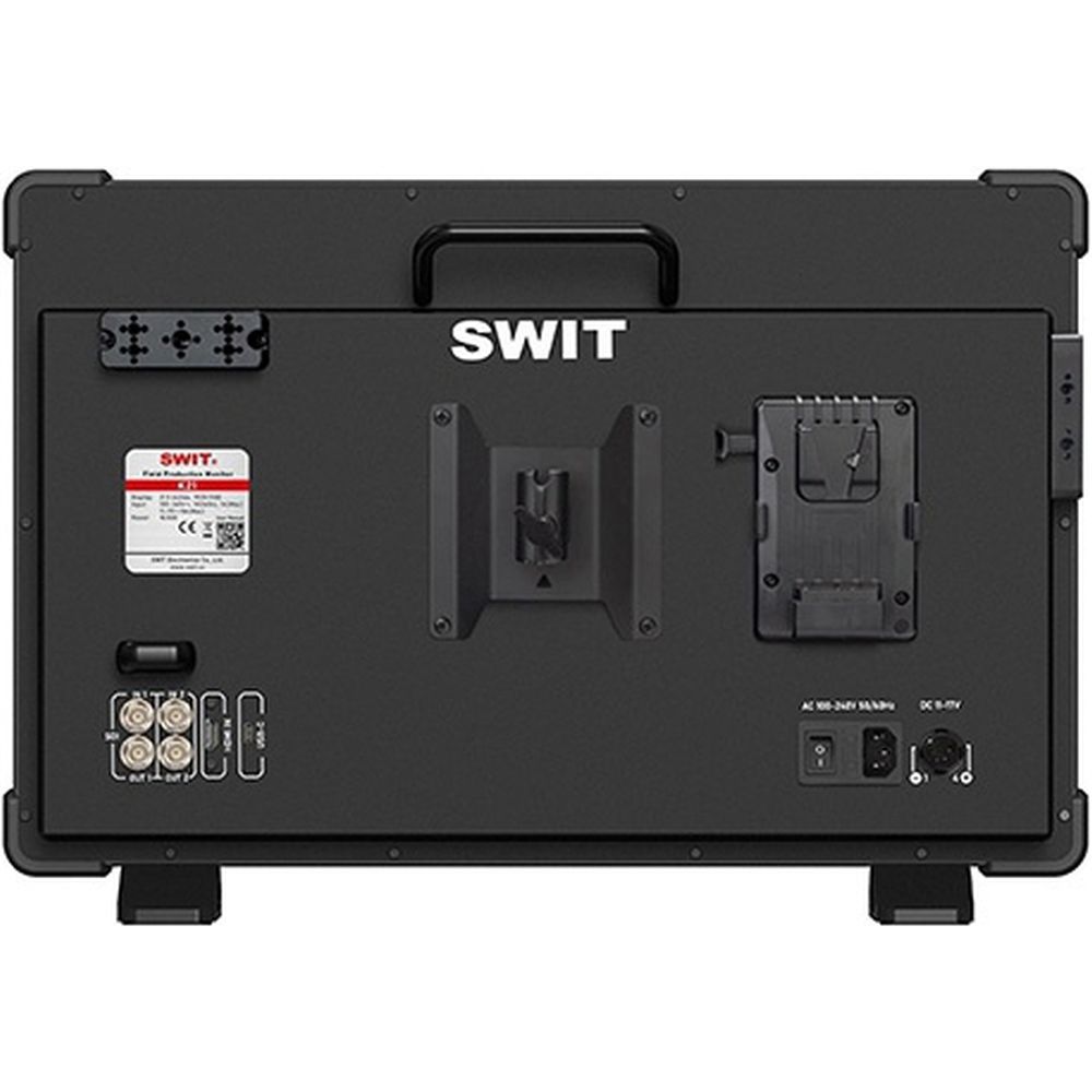 Monitor sottile professionale HDR FHD SWIT K21 da 21,5" con flight custodia
