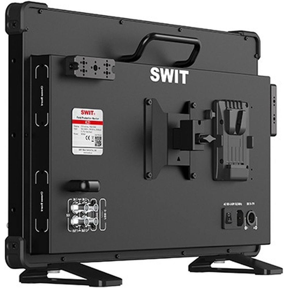 Monitor sottile professionale HDR FHD SWIT K21 da 21,5" con flight custodia
