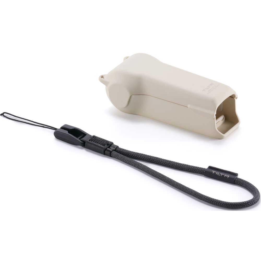 Tilta Protective Travel Custodia con Cinturino da polso Kit per DJI Osmo Pocket 3 - Cream Bianco