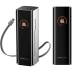 EcoFlow RAPID Pro Power Bank 300W, 27.650mAh con cavo integrato da 140W