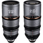 Laowa Sunlight FF 2x Anamorphic Zoom Bundle 40-80/70-135mm Ambra
