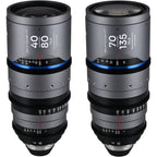 Laowa Sunlight FF 2x Anamorphic Zoom Bundle 40-80/70-135mm Blue