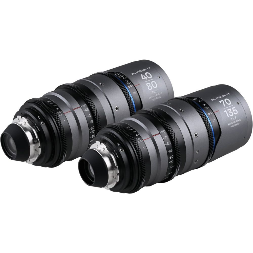 Laowa Sunlight FF 2x Anamorphic Zoom Bundle 40-80/70-135mm Blue