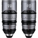 Laowa Sunlight FF 2x Anamorphic Zoom Bundle 40-80/70-135mm Trasparente