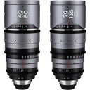 Laowa Sunlight FF 2x Anamorphic Zoom Bundle 40-80/70-135mm Silver