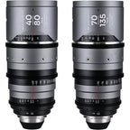 Laowa Sunlight FF 2x Anamorphic Zoom Bundle 40-80/70-135mm Silver