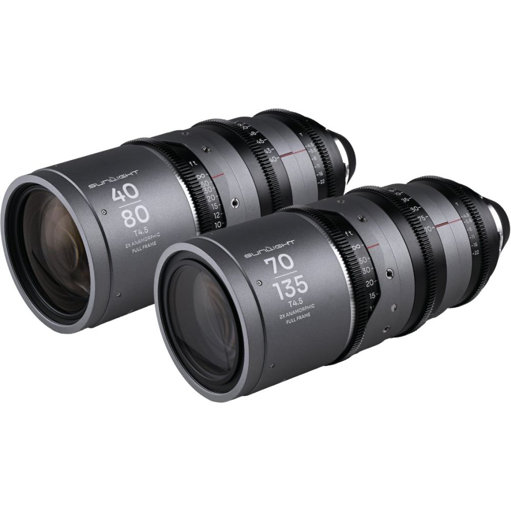 Laowa Sunlight FF 2x Anamorphic Zoom Bundle 40-80/70-135mm Silver