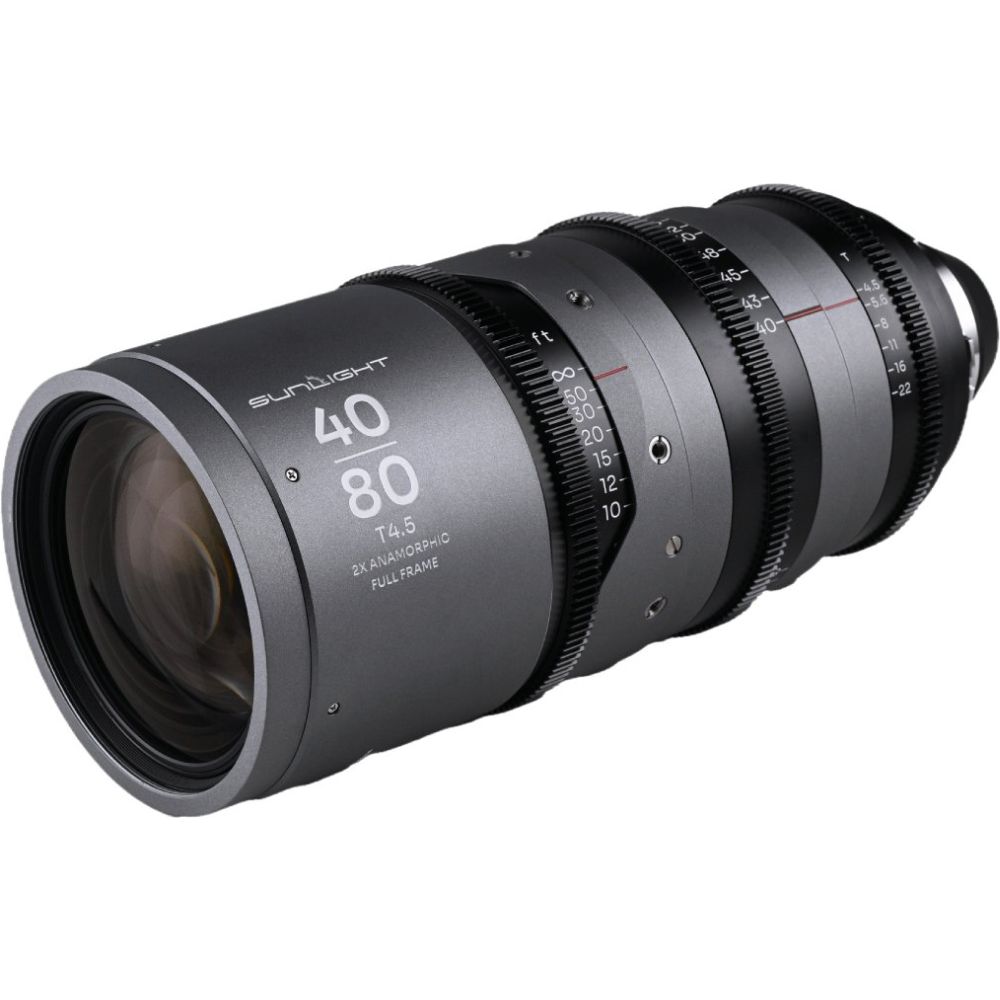 Laowa Sunlight FF 2x Anamorphic Zoom 40-80mm T4.5 Argento