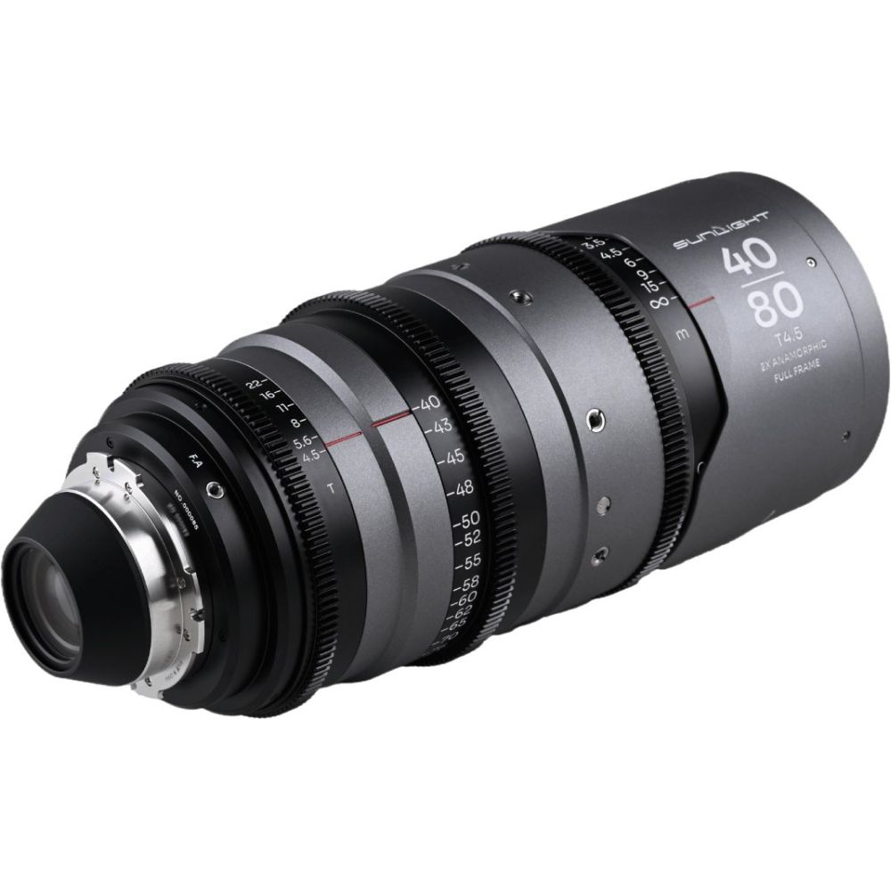 Laowa Sunlight FF 2x Anamorphic Zoom 40-80mm T4.5 Argento