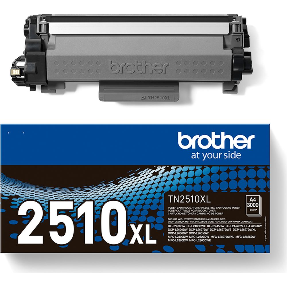 Cartuccia toner Brother TN-2510XL XL