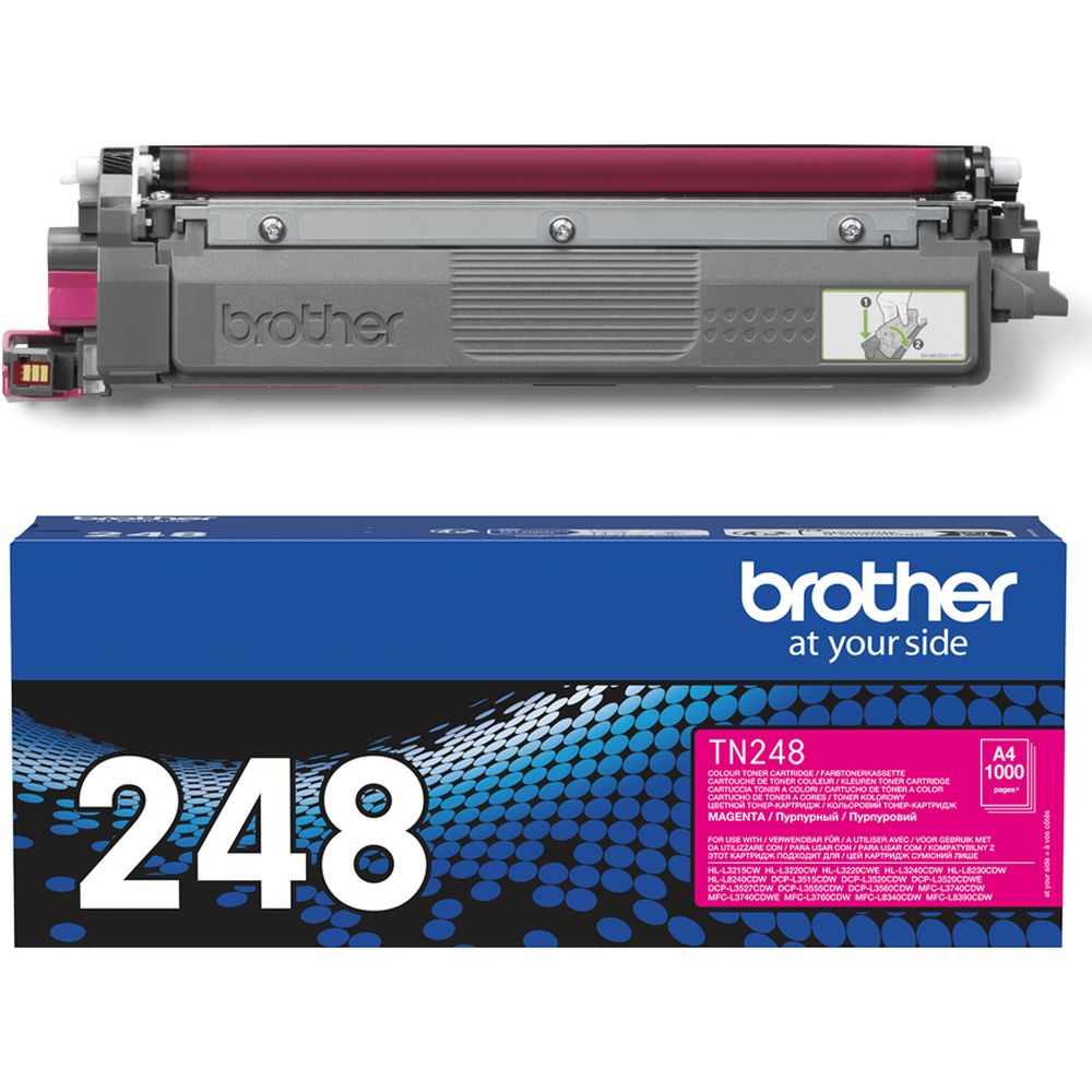 Cartuccia toner Brother TN248M magenta