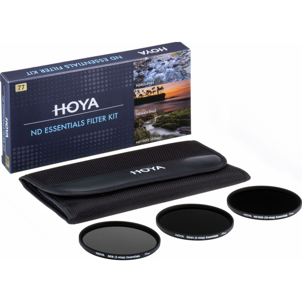Hoya 82mm ND Essentials Filter Kit 8/64/1000