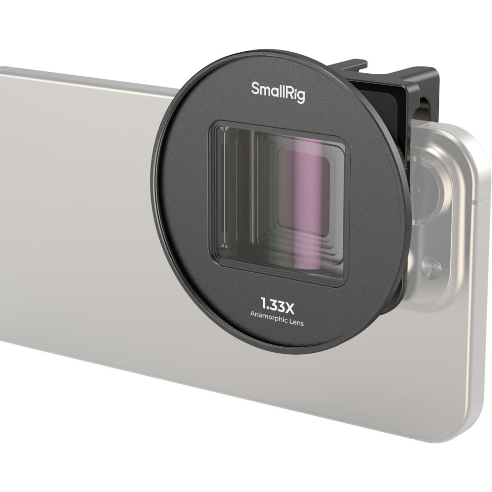 SmallRig 4590 1.33x Anamorphic Lens for Mobile Phone (T-mount)