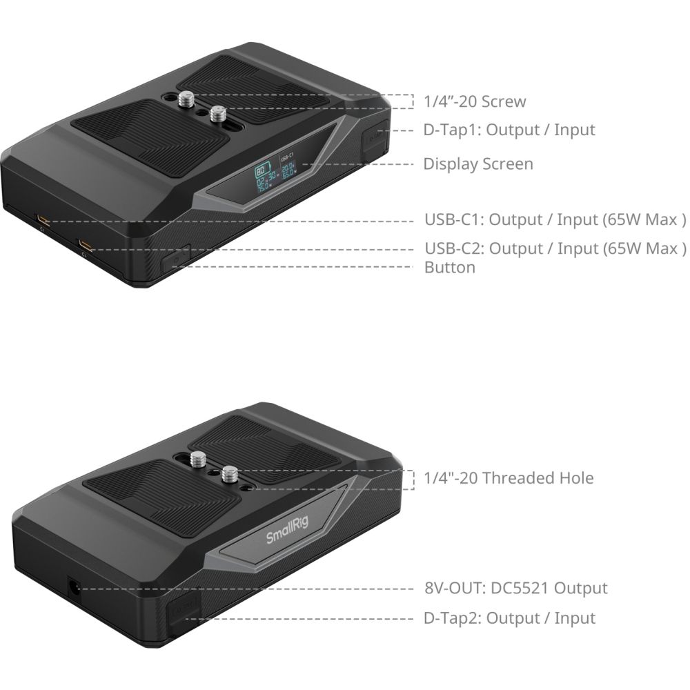 Kit power bank SmallRig 5248 CB75