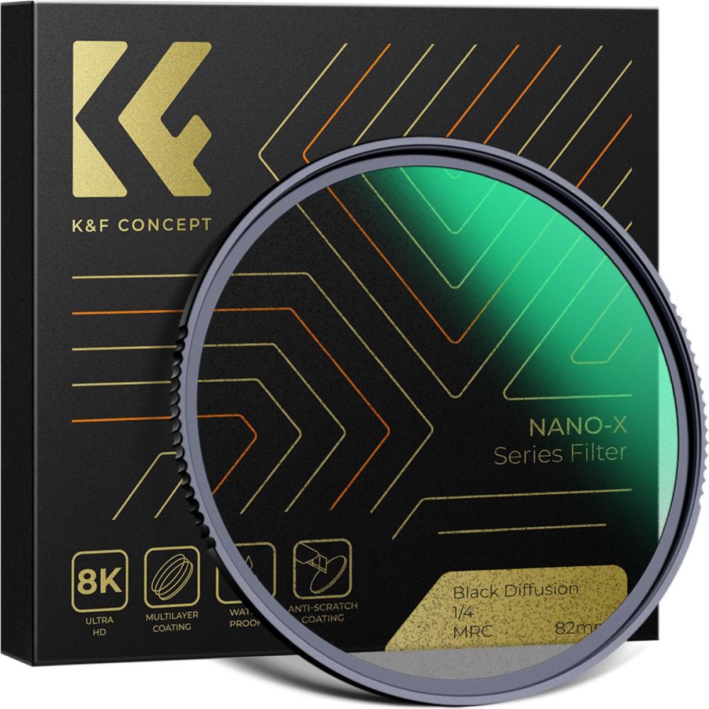 K&F Concept 1/4 Black Mist Nano X - 58mm