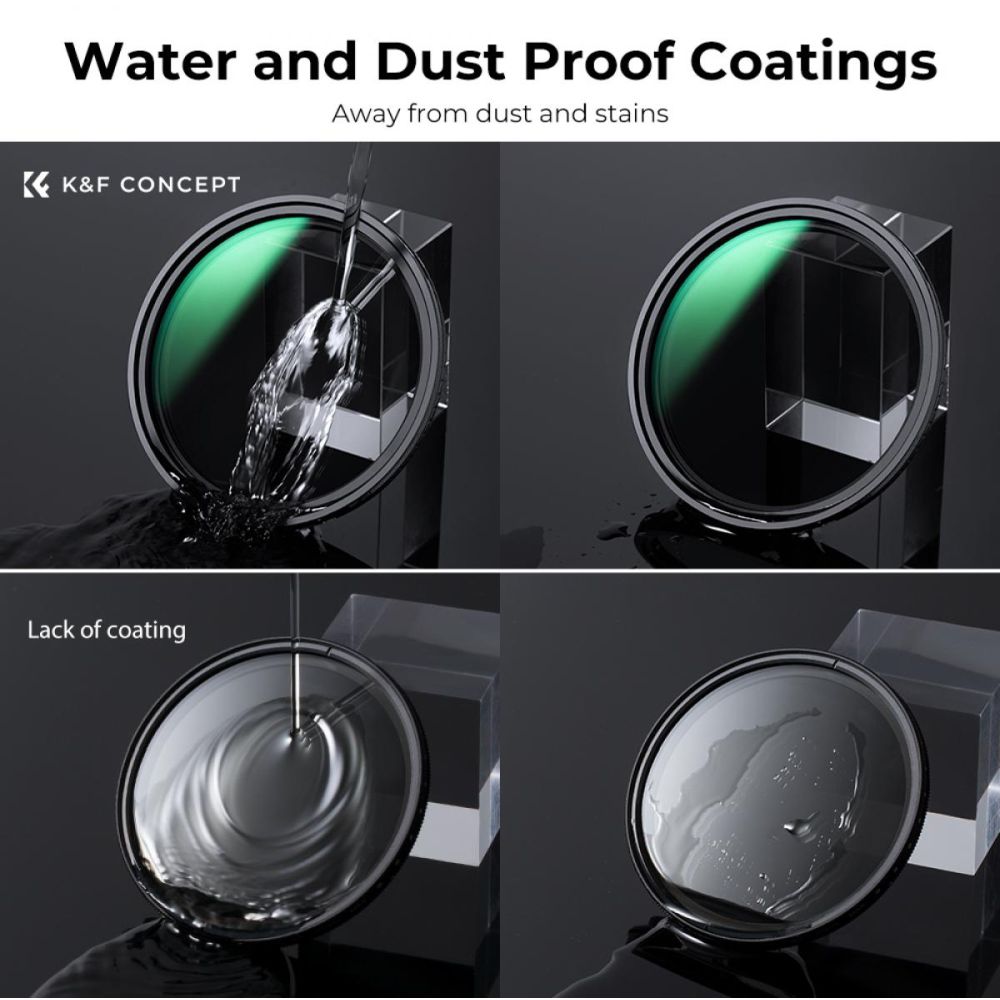 K&F Concept variable ND filter ND2-ND32 Nano