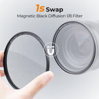 K&F Concept Magnetic 1/8 Black Mist Filter Nano X - 82mm