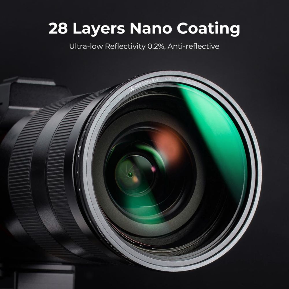 K&F Concept Variabel Filtro ND ND8-128 Nano X magnetico 67mm