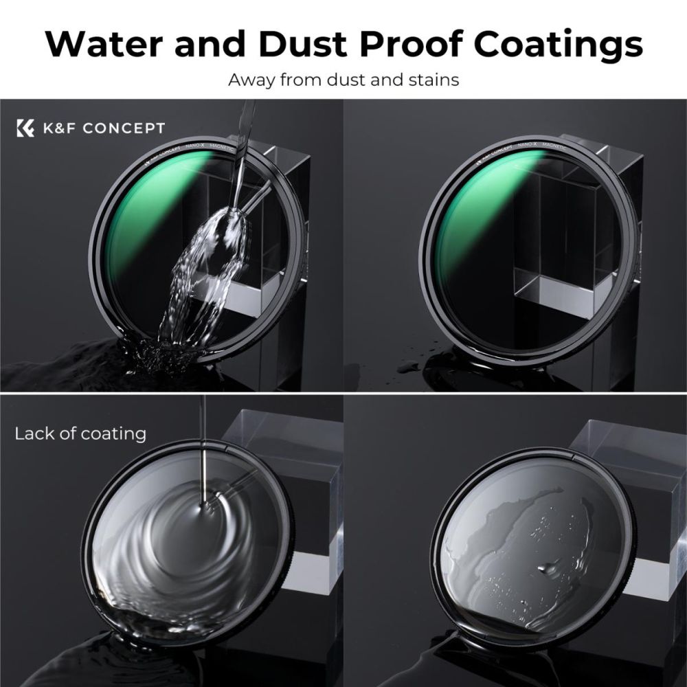 K&F Concept Variabel Filtro ND ND8-128 Nano X magnetico 67mm