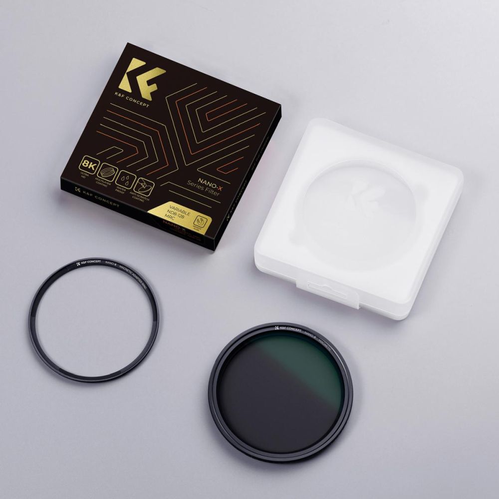 K&F Concept Variabel Filtro ND ND8-128 Nano X magnetico 82mm