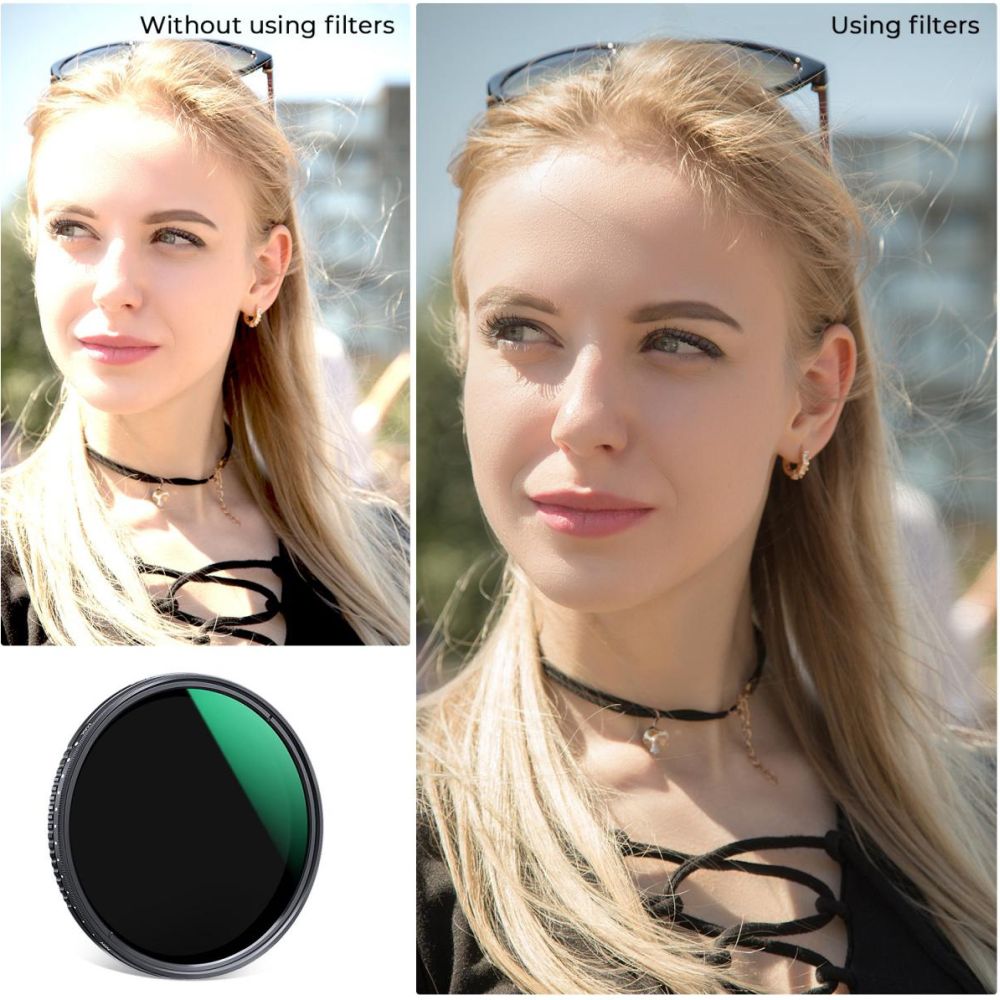 K&F Concept Variable ND filter ND2-400 - 72mm
