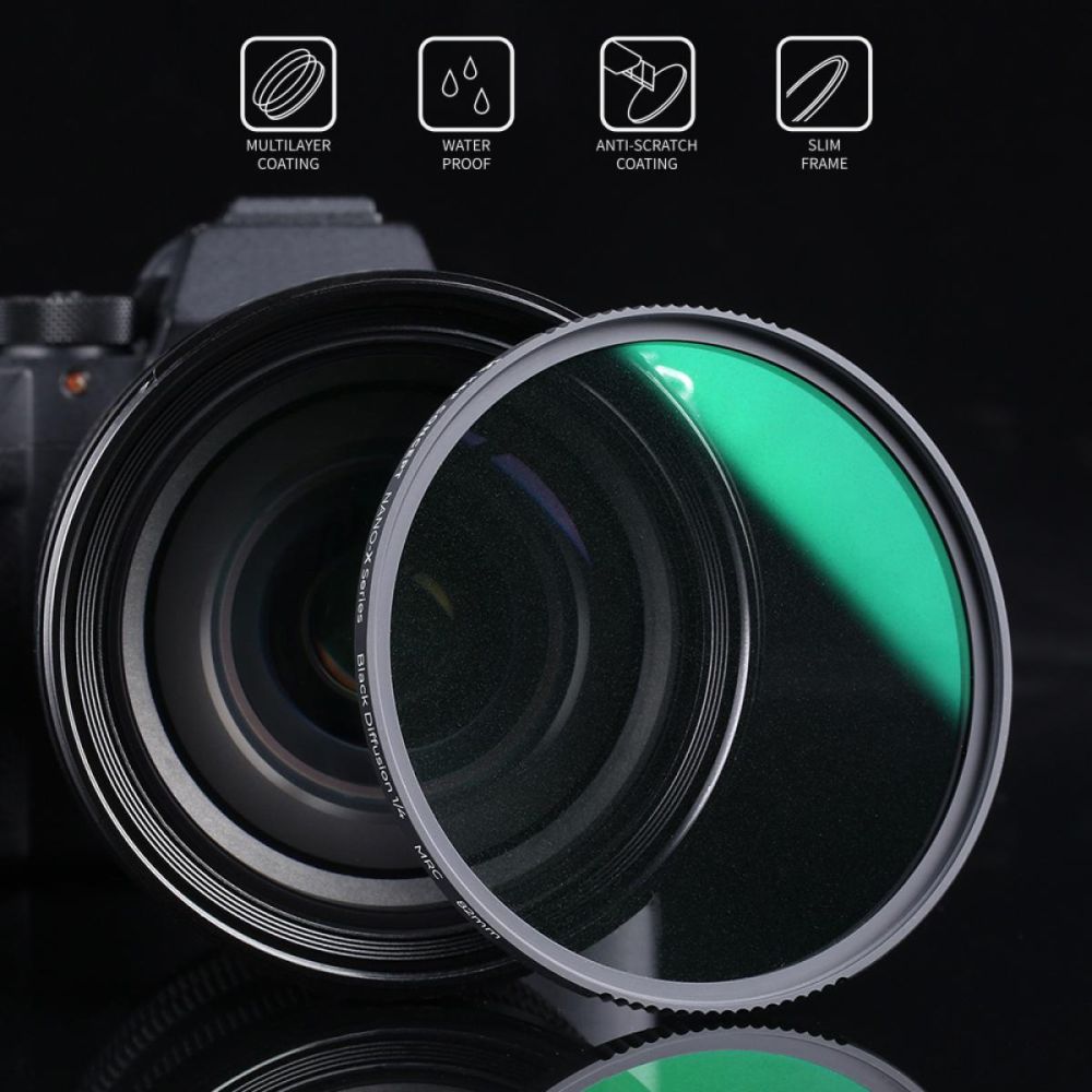 K&F Concept 1/4 Black Mist Filter Nano X - 52mm