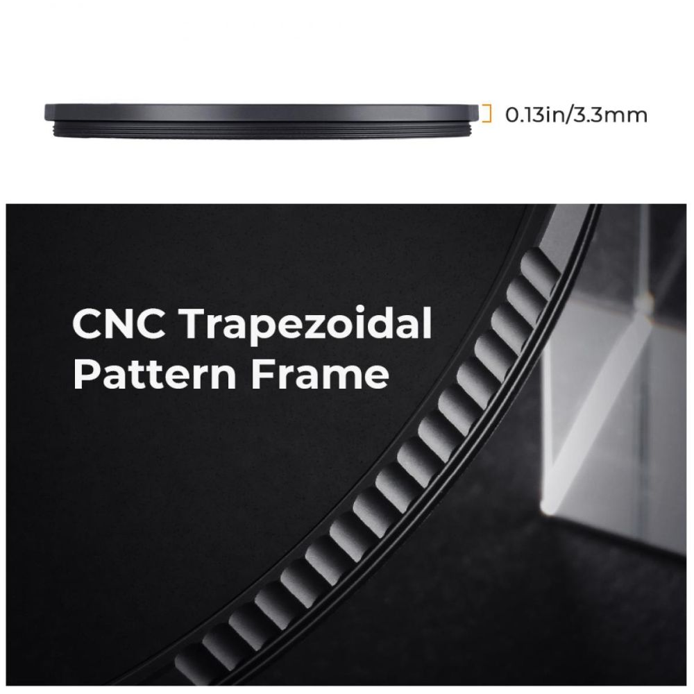 K&F Concept 1/8 Black Mist Filter Nano X - 55mm
