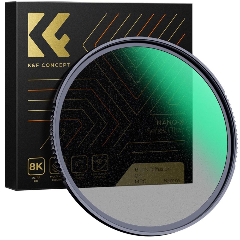K&F Concept 1/2 Black Mist Filtro Nano X - 77mm