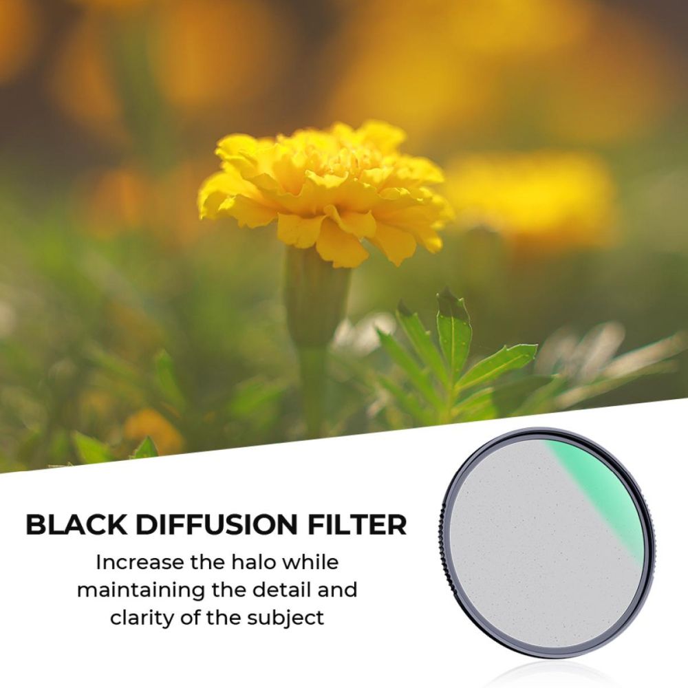 K&F Concept 1/1 Black Mist Filter Nano X - 58mm