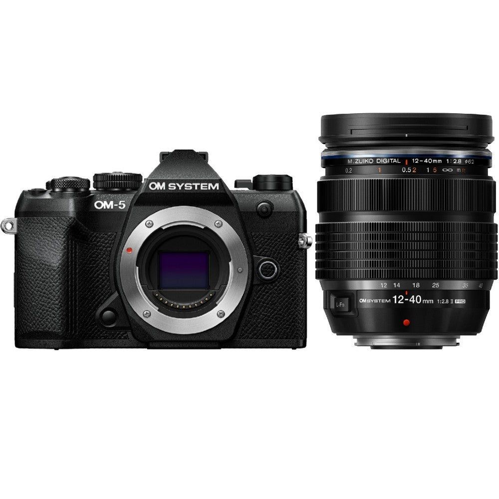 OM SYSTEM OM-5 II black + 12-40mm II