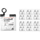 Striscia di schiuma con supporto biadesivo CineBuff Stickies (15 pezzi)