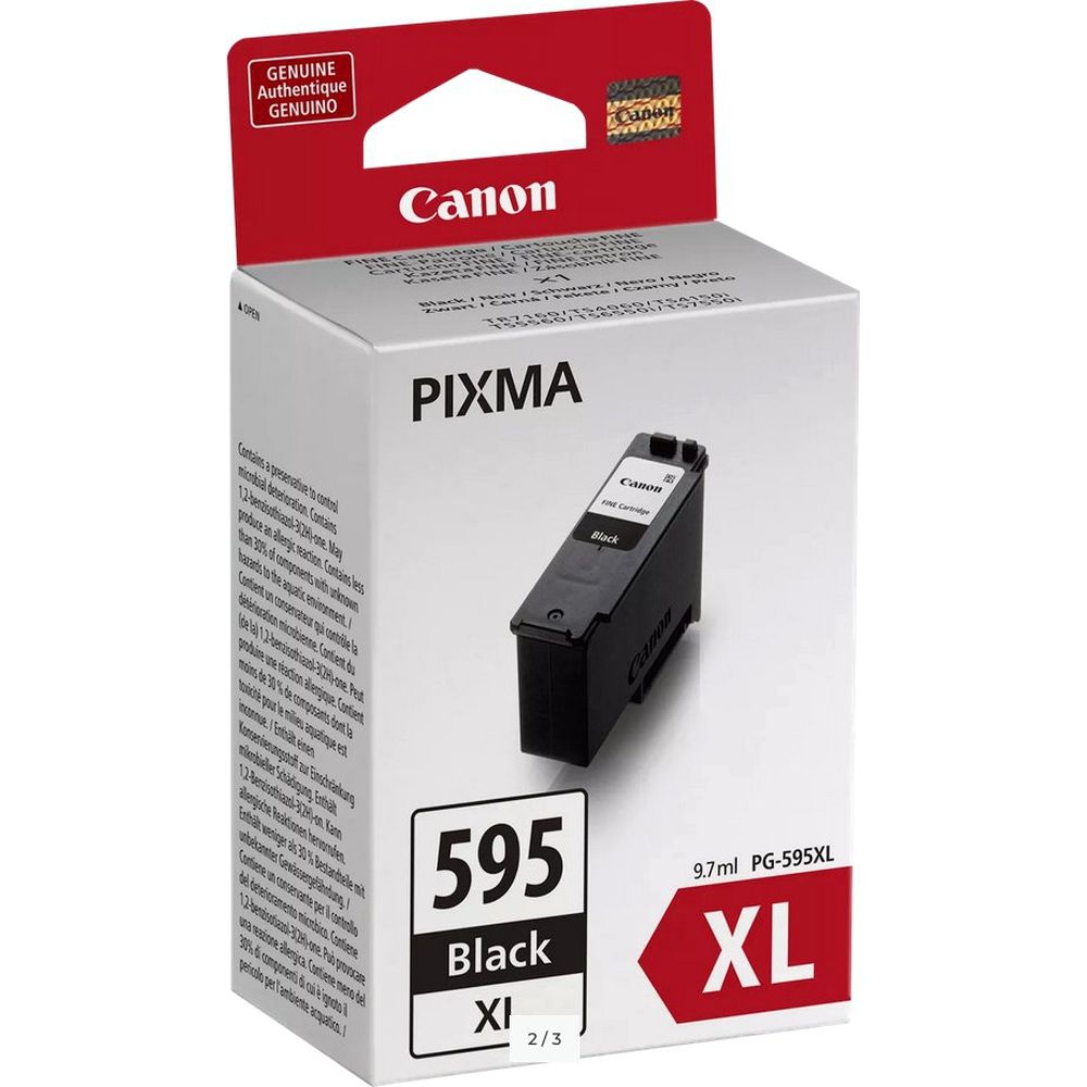 Cartuccia d'inchiostro nero Canon PG-595XL