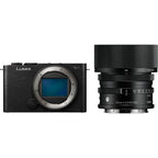 Panasonic Lumix S9 Corpo Jet Nero + Sigma 45mm f/2.8 DG Contemporary L-attacco - nero