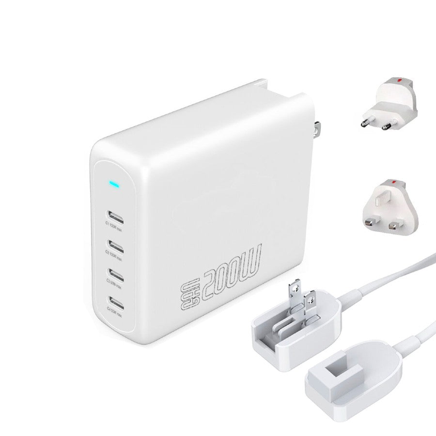 4smarts GaN Flex Pro 200W 4 caricatore USB-C edizione da viaggio