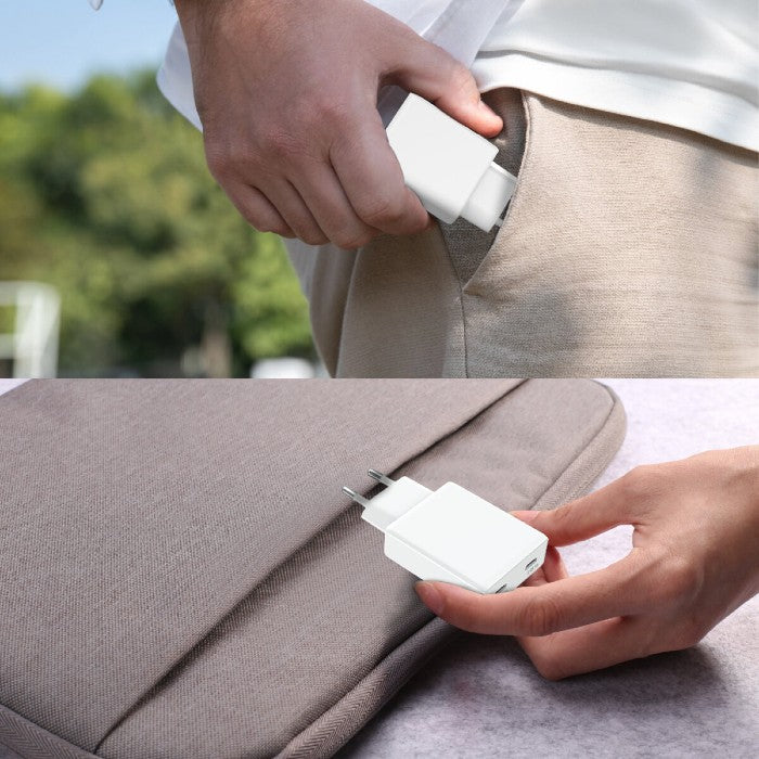 4smarts PDPlug Slim Dual 65W GaN 2C netlader