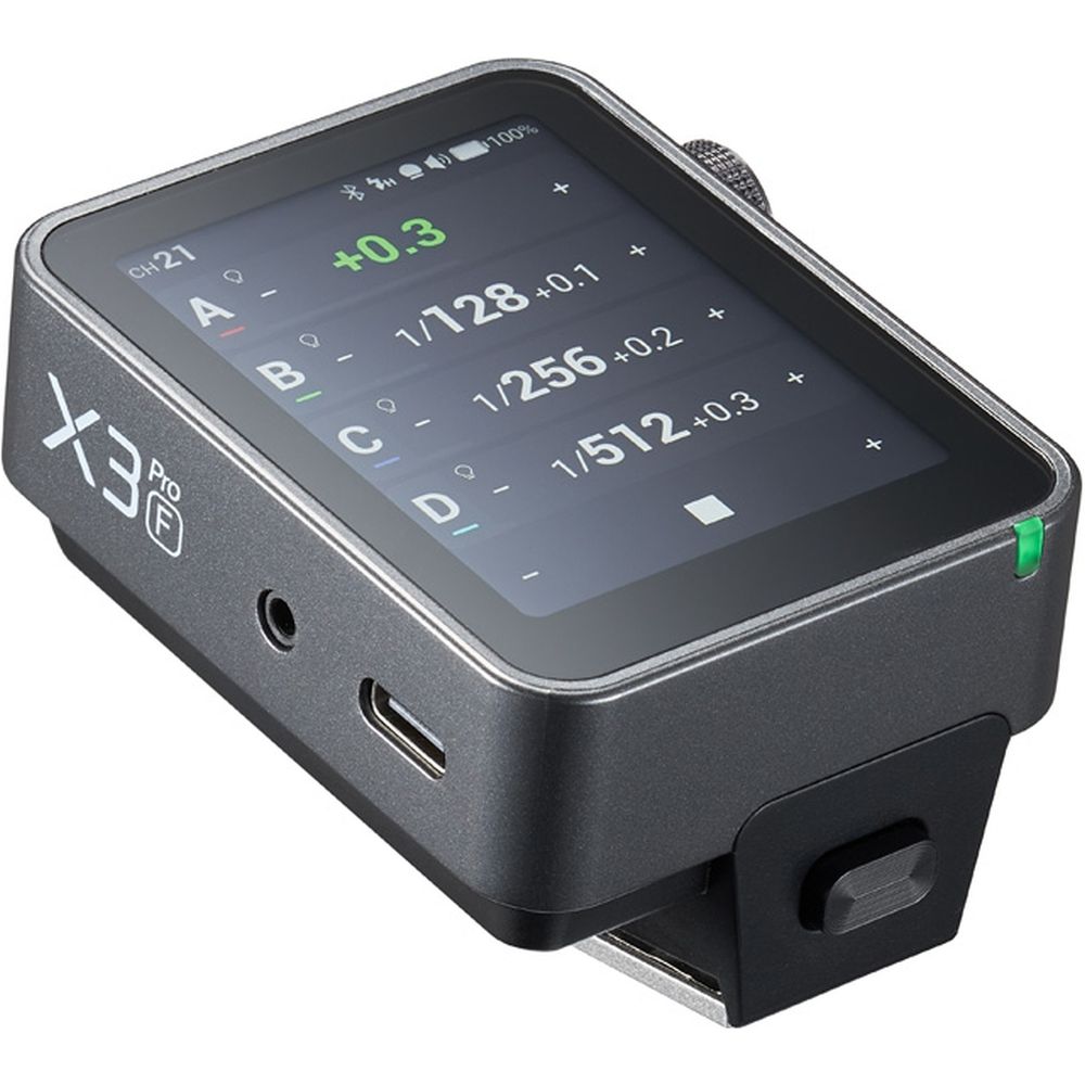 Trasmettitore trigger TTL touch schermo Godox X3 Pro F 2.4G per Fujifilm