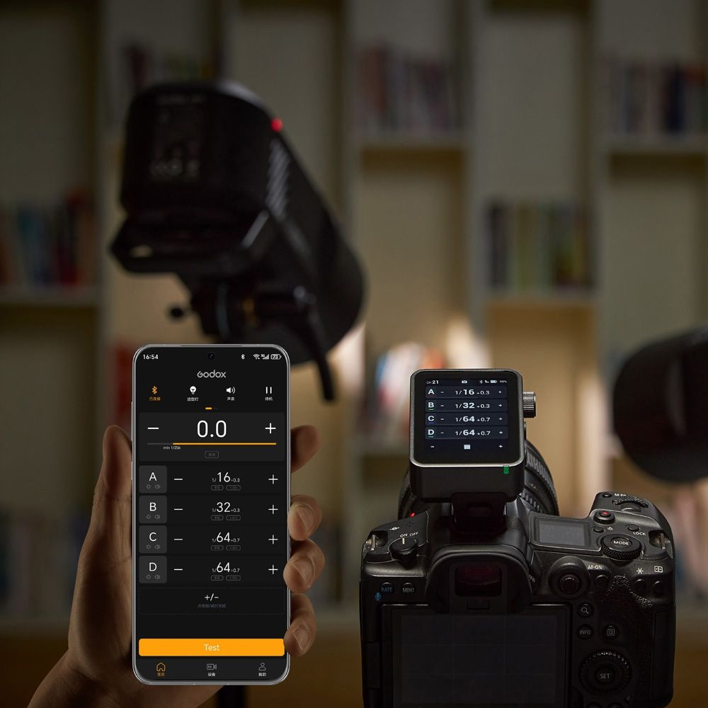 Trasmettitore trigger TTL touch schermo Godox X3 Pro F 2.4G per Fujifilm