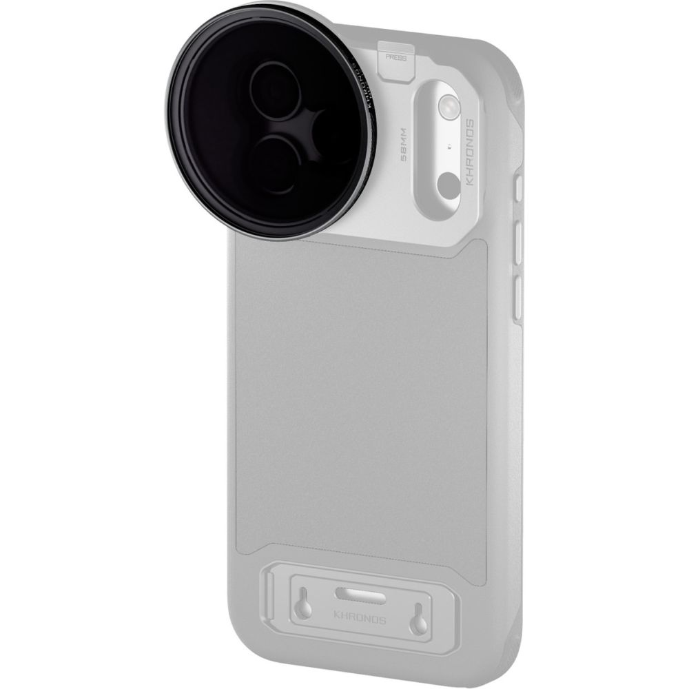 Filtro ND variabile magnetico Tilta Khronos da 58mm (2-5 stop) - Grigio siderale