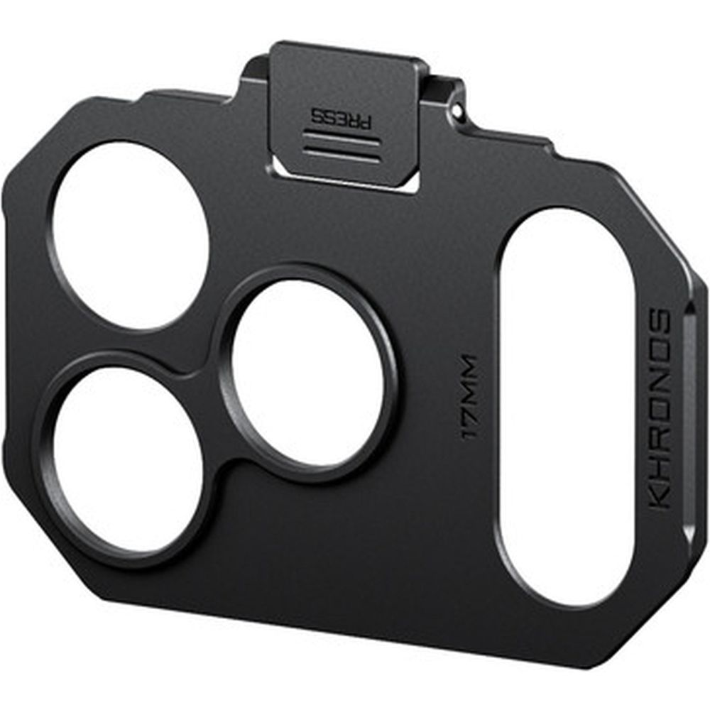 Adattatore per obiettivo Tilta Khronos con filettatura da 17mm per iPhone 17 Pro - Grigio siderale