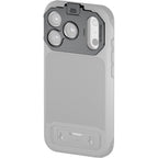 Adattatore per obiettivo Tilta Khronos con filettatura da 17mm per iPhone 17 Pro - Grigio siderale