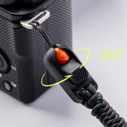 Tracolla sottile per fotocamera PGYTech, per esterni, blu Aurora