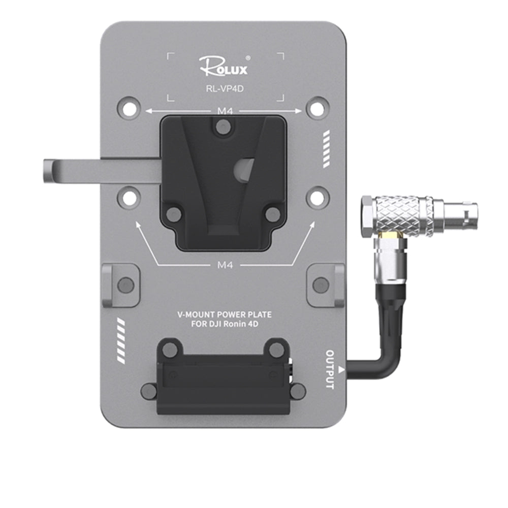 Rolux V-Mount Battery Plate RL-VP4D for DJI Ronin 4D