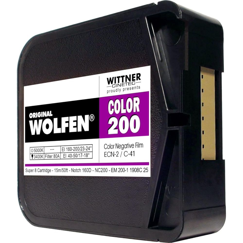 Wolfen Color 200 Super 8, ISO 250-400 with development 2K scan download
