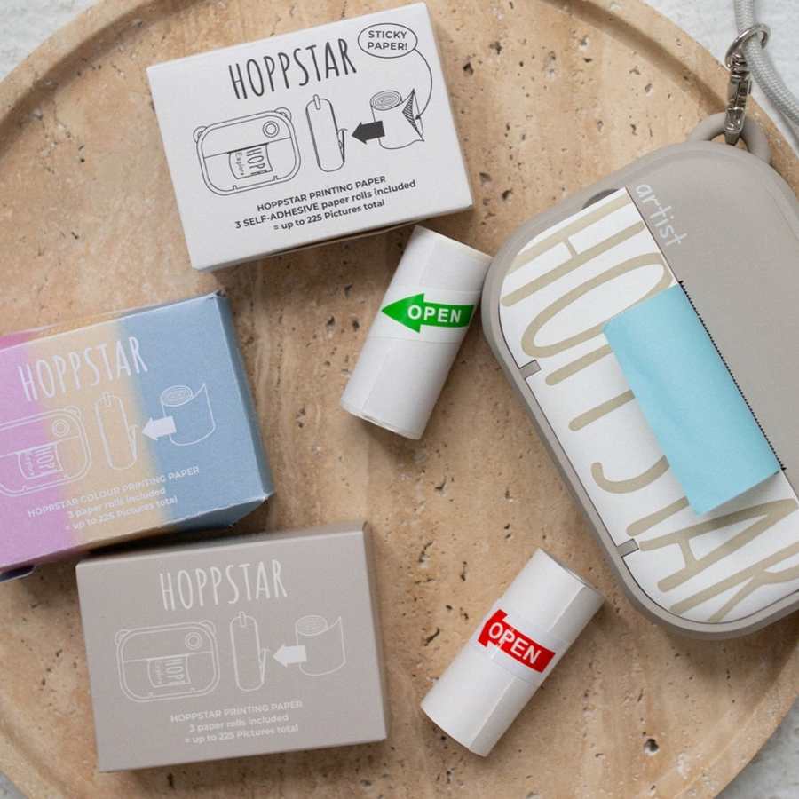 Ricarica rotoli di carta Hoppstar, confezione da 3