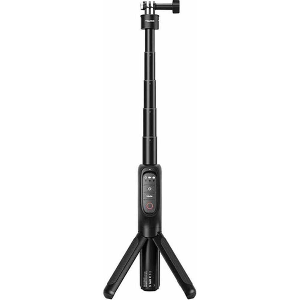 Telesin Powerbank Bastone per selfie Treppiede con telecomando per GoPro