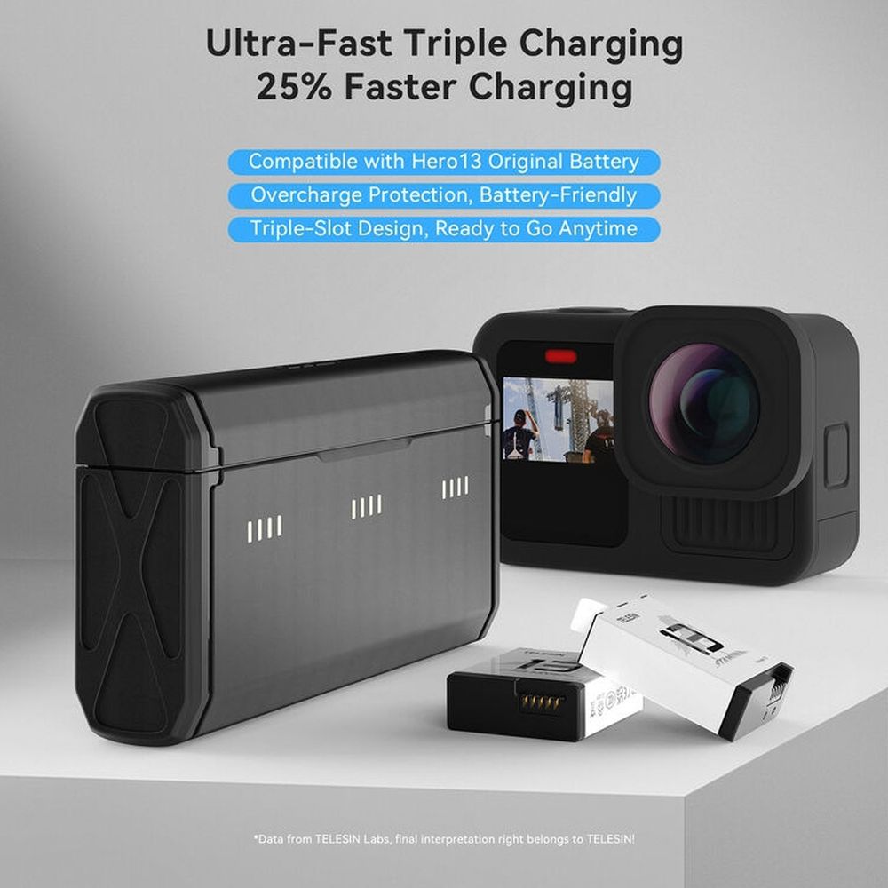 Telesin Pocket Charging Box per GoPro Hero 13