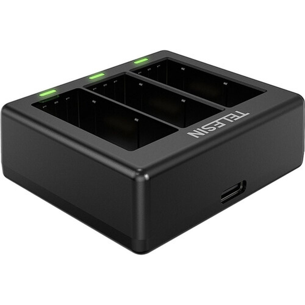 Caricabatterie Telesin per 3 batterie - GoPro Hero 13